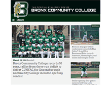 Tablet Screenshot of bronxbroncos.com